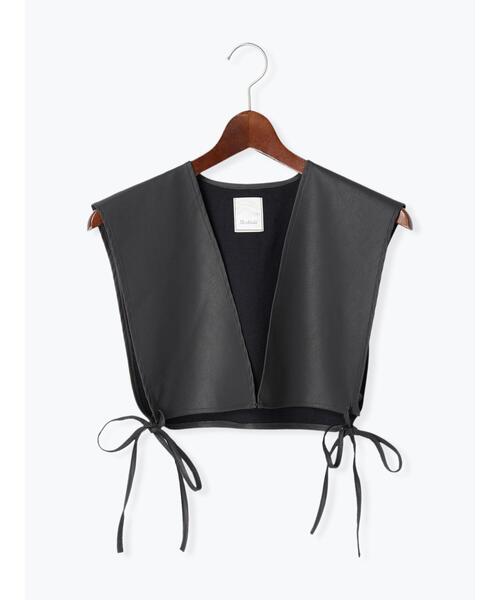 Te chichi(テチチ)の「サイドリボンショートベスト(ベスト・レディース・グレー/ブラック・F)」の17枚目の写真