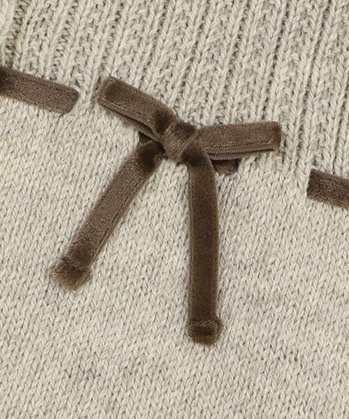 sense of wonder（センスオブワンダー）の「オーガニックタムボレロ【日本製】（カーディガン/ボレロ・キッズ・キナリ/ライトグレー・100-110cm/80-90cm/120-130cm）」の9枚目の写真