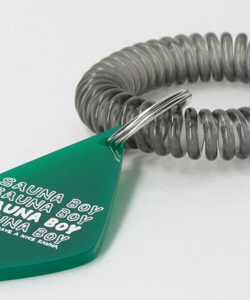 green label relaxing（グリーンレーベルリラクシング）の「【別注】＜サウナボーイ×green label relaxing＞ロゴ ロッカーキー（その他雑貨・メンズ・ケリー/コバルトブルー・FREE）」の5枚目の写真