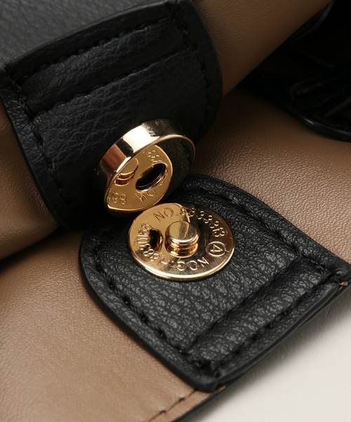 MIAN （ミアン）の「【MIAN/ミアン】2WAY巾着ショルダーバッグ（ショルダーバッグ・レディース・ベージュ/ブラック・FREE）」の16枚目の写真