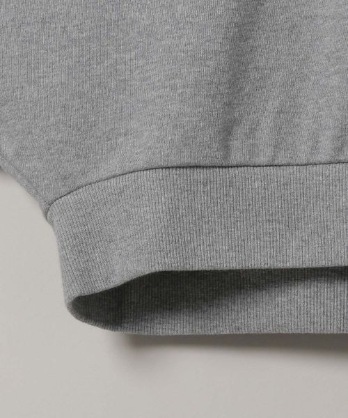 JEANASIS（ジーナシス）の「【YOGA】ショートスウェットパーカー/983396（パーカー・レディース・ブラック/グレー・FREE）」の6枚目の写真