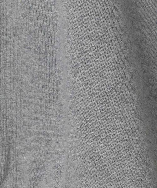 JEANASIS（ジーナシス）の「【YOGA】ショートスウェットパーカー/983396（パーカー・レディース・ブラック/グレー・FREE）」の9枚目の写真