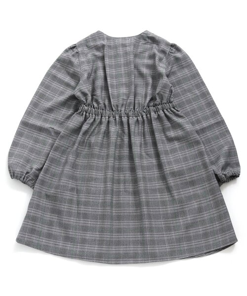 algy(アルジー)の「スクエアネック前ボタンワンピ(ワンピース・キッズ・ブラック/イエロー/インディゴブルー・SMALL/XX-SMALL/MEDIUM/X-SMALL)」の9枚目の写真