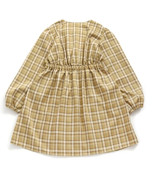 algy(アルジー)の「スクエアネック前ボタンワンピ(ワンピース・キッズ・ブラック/イエロー/インディゴブルー・SMALL/XX-SMALL/MEDIUM/X-SMALL)」の11枚目の写真