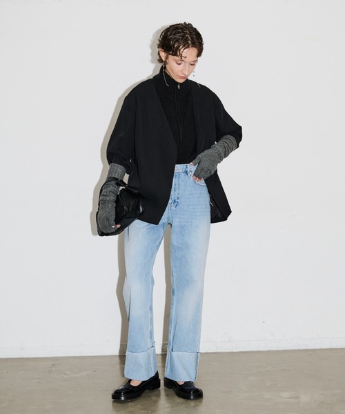 AIC.（エーアイシー）の「2WAYショルダーフェイクレザーミニバッグ/ハンドバッグ（ハンドバッグ・レディース・ライトグリーン/ブラック・FREE）」の16枚目の写真