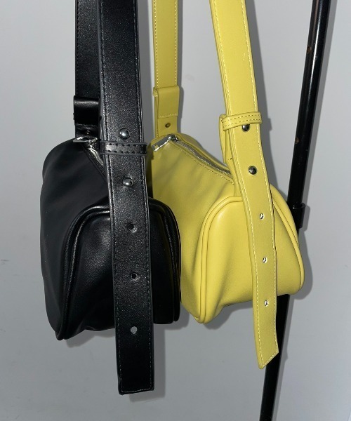 AIC.（エーアイシー）の「2WAYショルダーフェイクレザーミニバッグ/ハンドバッグ（ハンドバッグ・レディース・ライトグリーン/ブラック・FREE）」の6枚目の写真