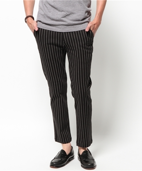 WEGO（ウィゴー）の「WEGO/総柄ストレッチアンクルトラウザー（その他パンツ・メンズ・ネイビー/ホワイト系その他/ブラック系その他/ホワイト・LARGE/MEDIUM）」の19枚目の写真