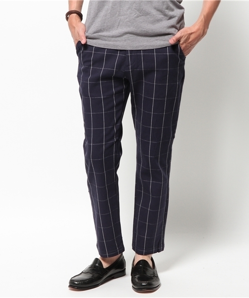 WEGO（ウィゴー）の「WEGO/総柄ストレッチアンクルトラウザー（その他パンツ・メンズ・ネイビー/ホワイト系その他/ブラック系その他/ホワイト・LARGE/MEDIUM）」の20枚目の写真