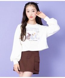 アソートデザインクロップドトレーナー