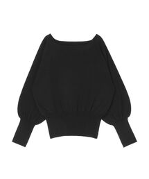 LAGUNAMOON | ボートネックニットプルオーバー(ニット/セーター)