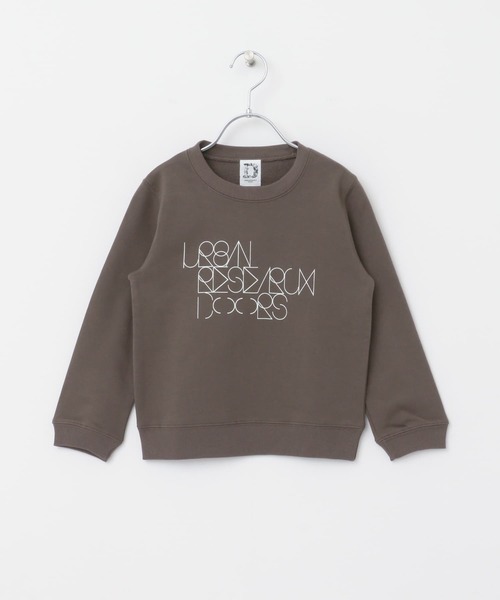 URBAN RESEARCH DOORS（アーバンリサーチドアーズ）の「20周年ロゴスウェット(KIDS)（スウェット・キッズ・チャコールグレー/ホワイト系その他・110/130）」の8枚目の写真