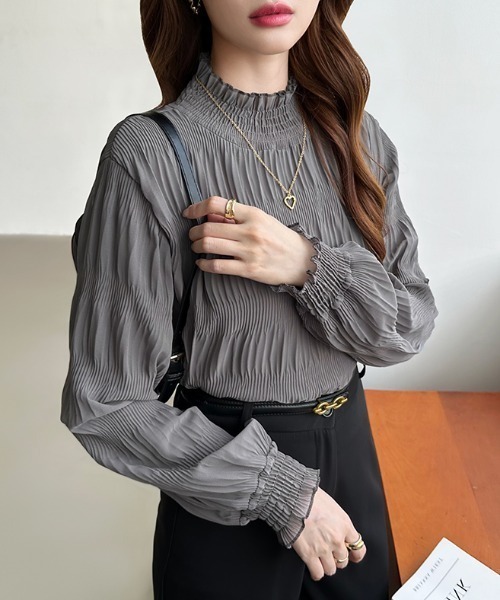 【貴重】inscrire ゴブリン織シャツジャケット INSCRIRE（アンスクリア）の「【INSCRIRE】コーデュロイプルオーバー