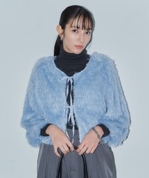 LIENCOEUR | 2wayフェザーカーデ(ニット/セーター)