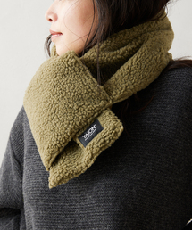 TAION | 【TAION / タイオン】 マウンテン リバーシブル ダウン×ボアマフラー(マフラー)