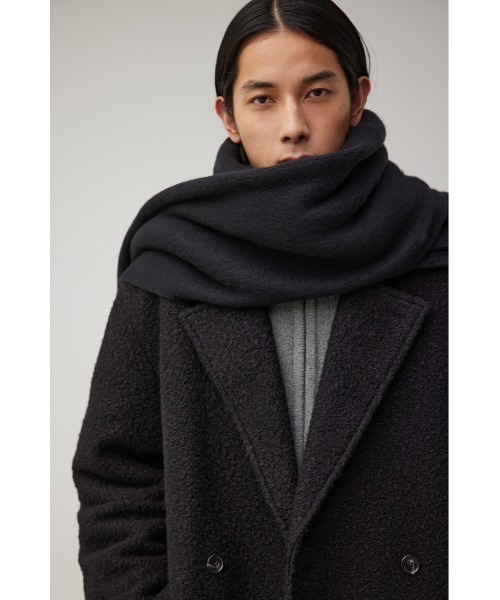 AZUL by moussy（アズールバイマウジー）の「ソフトボリュームラッセルストール（マフラー・メンズ・ホワイト/グレー/ブルー/ブラック・FREE）」の14枚目の写真