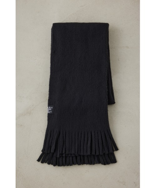 AZUL by moussy（アズールバイマウジー）の「ソフトボリュームラッセルストール（マフラー・メンズ・ホワイト/グレー/ブルー/ブラック・FREE）」の15枚目の写真