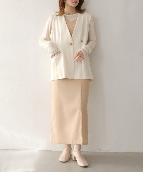 CLEIO（クレイオ）の「【CLEIO】2WAYジレベスト（ベスト）」 - WEAR