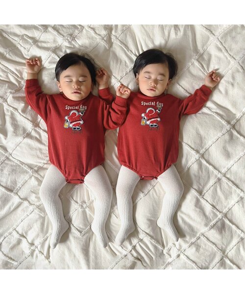 セール】【リンク】クリスマスボディオール（ロンパース）｜BREEZE