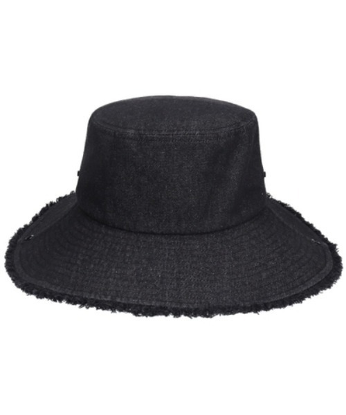 milsa(ミルサ)の「milsa/ミルサ M FRINGE ADVENTURE HAT(ハット・レディース・ベージュ/ブラック/ブルー・57㎝)」の5枚目の写真