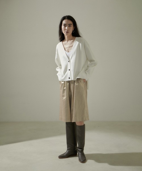 AMERICANA（アメリカーナ）の「[24SS]【Americana for SALON】別注箔プリントイージーバミューダパンツ（その他パンツ・レディース・ゴールド/シルバー・FREE）」の10枚目の写真