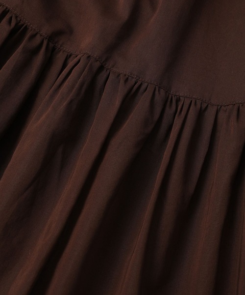 BABYLONE（バビロン）の「[OT}ｵｰｶﾞﾝﾃｨｱｰﾄﾞSK（スカート・レディース・ブラック/ブラウン・36inch/38inch）」の22枚目の写真