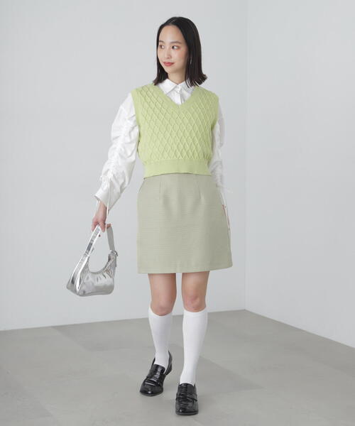 FREE'S MART（フリーズマート）の「◆Ｗポケットバッグ（ショルダーバッグ・レディース・ブラック/シルバー・ﾌﾘ-）」の14枚目の写真