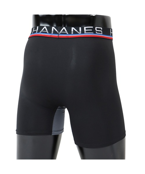 HANES（ヘインズ）の「【Hanes/ヘインズ】メンズ COMFORT FLEX FIT トータルサポートポーチ X-TEMPポーチボクサーブリーフ（ボクサーパンツ・メンズ・ブラック系その他4/ブラック/ネイビー・X-LARGE/LARGE/MEDIUM）」の4枚目の写真
