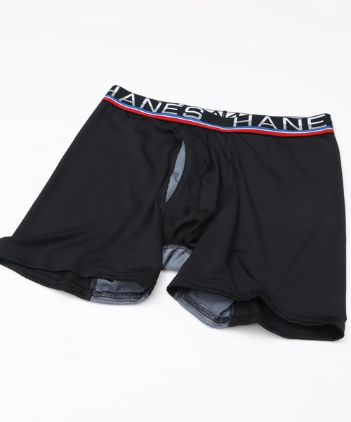 HANES（ヘインズ）の「【Hanes/ヘインズ】メンズ COMFORT FLEX FIT トータルサポートポーチ X-TEMPポーチボクサーブリーフ（ボクサーパンツ・メンズ・ブラック系その他4/ブラック/ネイビー・X-LARGE/LARGE/MEDIUM）」の6枚目の写真