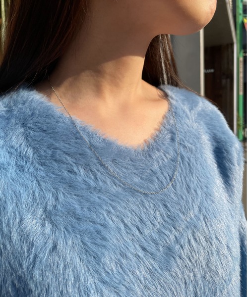 BROTHERHOOD(ブラザーフッド)の「【earyear】フェアリーテイル ストリング ネックレス(ネックレス・レディース・シルバー/ゴールド・SMALL/LARGE)」の2枚目の写真