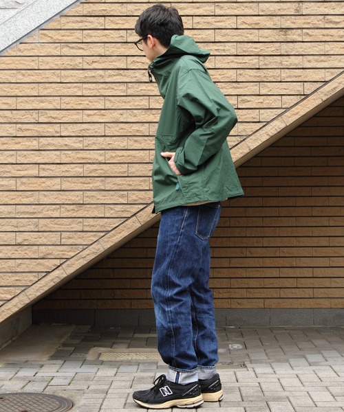 DANTON（ダントン）の「DANTON/ダントン　フーデッドショートジャケット　HOODED SHORT JACKET　DT-A0351 SNY（マウンテンパーカー・メンズ・ブルー/ブラック/グリーン・M/L/S）」の13枚目の写真