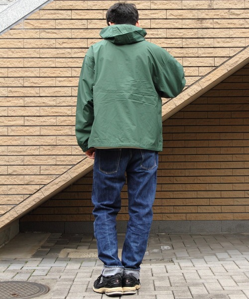 DANTON グリーン カーキ フード付きジャケット DANTON（ダントン）の「[DANTON/ダントン] ショート丈 ナイロン
