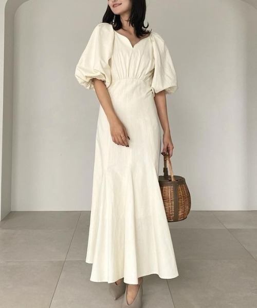 セール/ブランド古着】半袖ワンピース（ワンピース）｜anuans（ア 