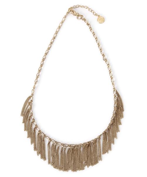 BEAUTY&YOUTH UNITED ARROWS(ビューティーアンドユースユナイテッドアローズ)の「BY チェーンフリンジネックレス◆(ネックレス・レディース・ゴールド・フリー)」の1枚目の写真
