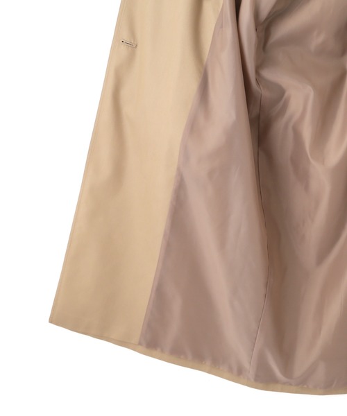 N.（N. Natural Beauty Basic）（エヌエヌナチュラルビューティーベーシック）の「【S Size Line】◆オーバーサイズトレンチコート（トレンチコート・レディース・グレー/ベージュ・SMALL/MEDIUM）」の18枚目の写真