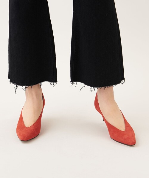 ODETTE E ODILE（オデットエオディール）の「カービープレーン パンプス55↓↑（パンプス・レディース・ベージュ/レッド/ブラック・21.5cm/24cm/23.5cm/24.5cm/25cm/23cm/22.5cm/22cm）」の20枚目の写真