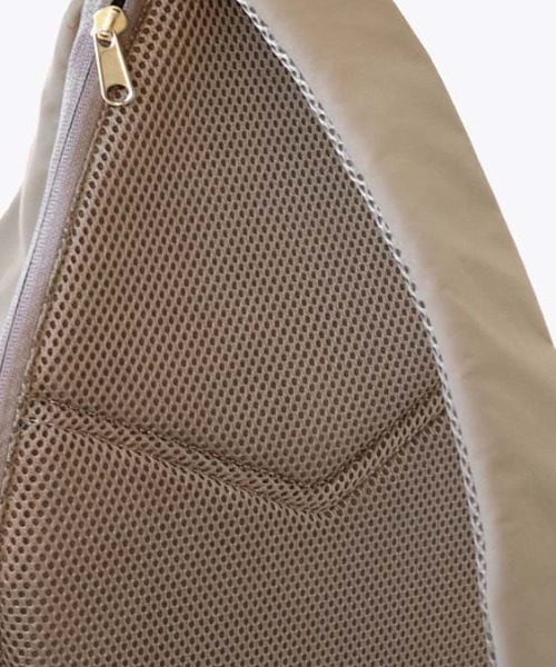 anello（アネロ）の「BASE CROSS BODY BAG（ボディバッグ/ウエストポーチ・レディース・ブラック/ネイビー/ベージュ/ミント/ライトグレー・-）」の18枚目の写真