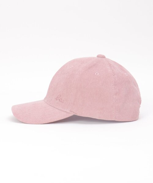 LBC（エルビーシー）の「コーデュロイ刺繍キャップ（ハット・レディース・ピンク/ベージュ/ブラック・FREE）」の7枚目の写真