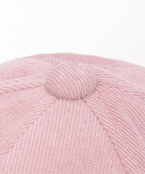 LBC（エルビーシー）の「コーデュロイ刺繍キャップ（ハット・レディース・ピンク/ベージュ/ブラック・FREE）」の9枚目の写真