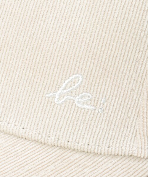 LBC（エルビーシー）の「コーデュロイ刺繍キャップ（ハット・レディース・ピンク/ベージュ/ブラック・FREE）」の16枚目の写真