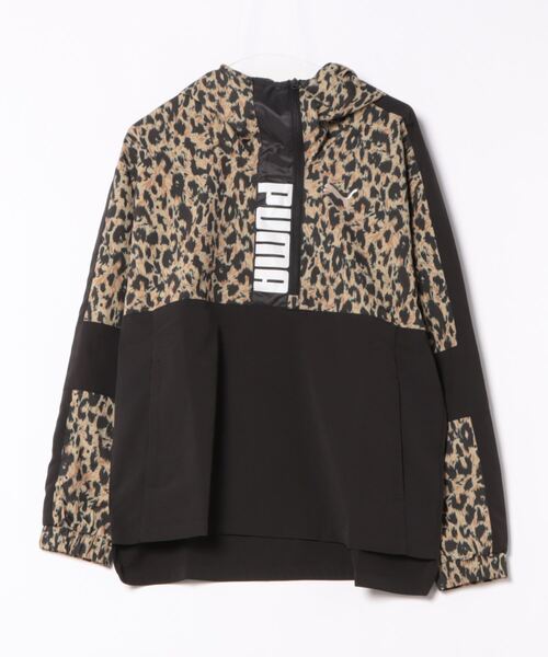 PUMA(プーマ)の「PUMA プーマ メンズ トレーニング トレイン エッジ クロス ウーブン ハーフジップ ジャケット(ブルゾン・メンズ・ブラック/ベージュ系その他・SMALL/MEDIUM/XX-LARGE/X-LARGE/LARGE)」の6枚目の写真