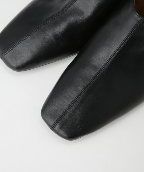 NANO universe（ナノユニバース）の「ミュールパンプス（パンプス・レディース・ホワイト/ブラック・38/36/37）」の6枚目の写真