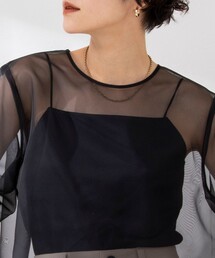 NOLLEY’S | カップ付きトリアセサテンスムースキャミソール(キャミソール)