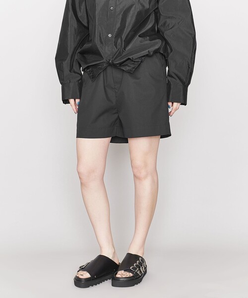 ASTRAET(アストラット)の「<ASTRAET>ウエストゴム ショートパンツ(その他パンツ・レディース・ブラウン/パープル/ブラック・1/0)」の10枚目の写真