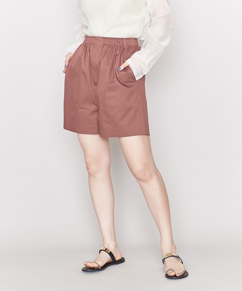 ASTRAET(アストラット)の「<ASTRAET>ウエストゴム ショートパンツ(その他パンツ・レディース・ブラウン/パープル/ブラック・1/0)」の11枚目の写真