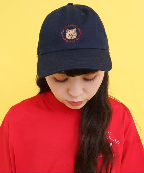 didizizi（ディディジジ）の「クワッカ刺繍キャップ（キャップ・レディース・ネイビー/レッド/グレー・FREE）」の21枚目の写真