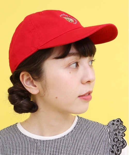 didizizi（ディディジジ）の「クワッカ刺繍キャップ（キャップ・レディース・ネイビー/レッド/グレー・FREE）」の16枚目の写真