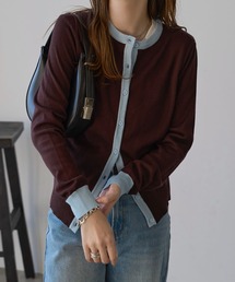 KOBE LETTUCE（コウベレタス）の「[ VネックorUネック ] 春夏秋冬着られる UVカットベーシックニットカーディガン（カーディガン/ボレロ・レディース）」