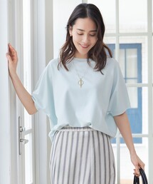 自由区 | 【WEB限定カラーあり・人気素材・機能性抜群】クレープストレッチドルマン ニット(ニット/セーター)