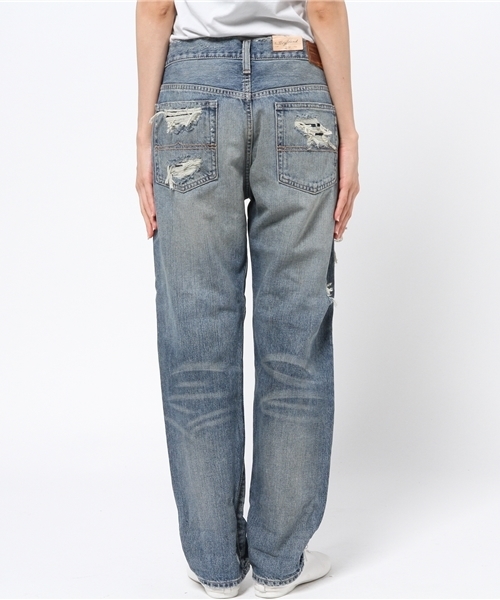 Denim & Supply Ralph Lauren（デニムアンドサプライラルフローレン）の「Delmhorst ボーイフレンド ジーンズ（デニムパンツ・レディース・ブルー・29）」の17枚目の写真