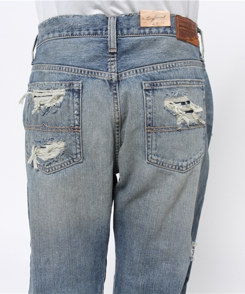 Denim & Supply Ralph Lauren（デニムアンドサプライラルフローレン）の「Delmhorst ボーイフレンド ジーンズ（デニムパンツ・レディース・ブルー・29）」の19枚目の写真